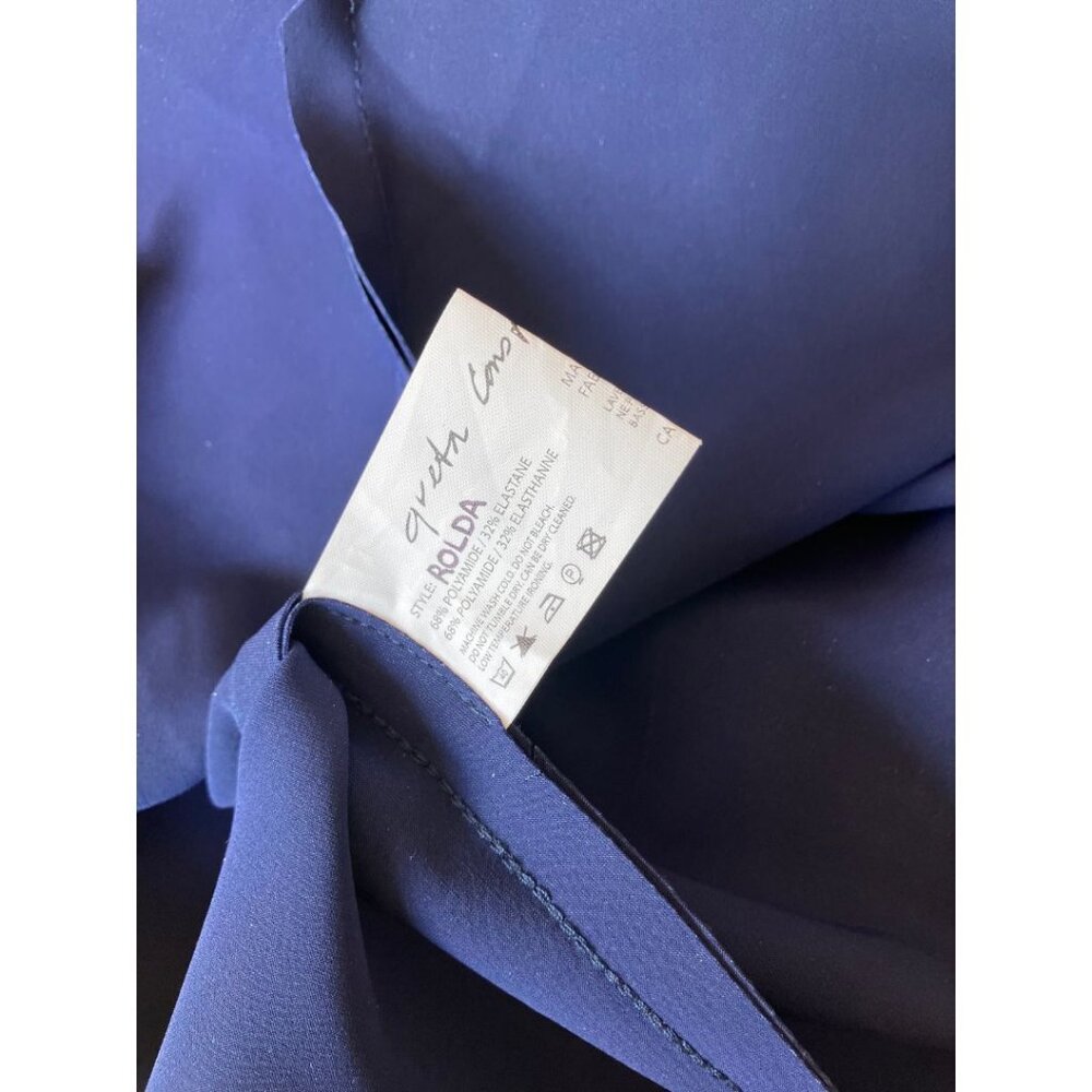 Greta Contantine Rolda Dress Navy Size Large - Picture 4 of 6